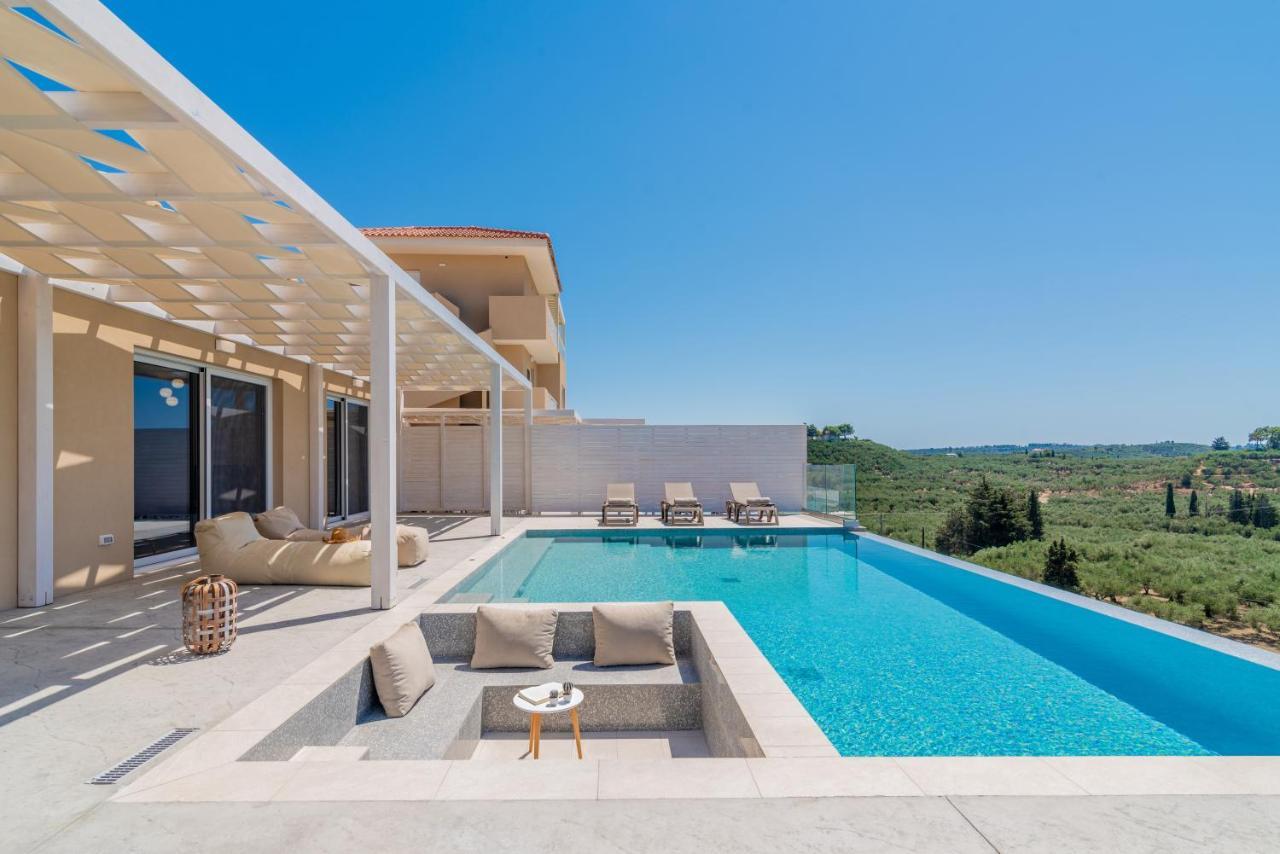 Spartakos Luxury Villa 2 Koukounariá Exterior foto